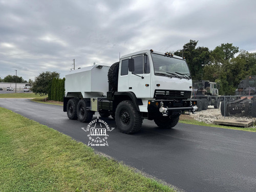 2003 Stewart & Stevenson 5 Ton 6x6 Military Water Truck With A/C
