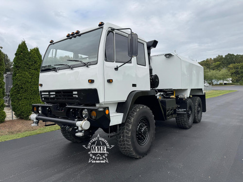 2003 Stewart & Stevenson 5 Ton 6x6 Military Water Truck With A/C