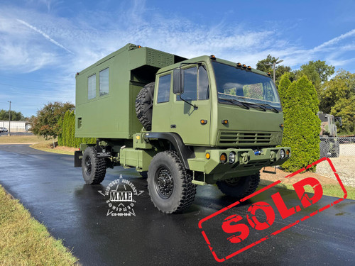 1995 Stewart & Stevenson LMTV M1079 2 1/ 2 Ton 4X4 Camper Truck 