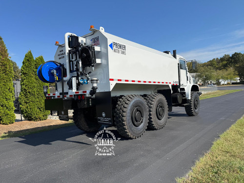 2007 Oshkosh MK23A1 MTVR 7 Ton 6x6 4000 Gallon Water Truck With A/C 