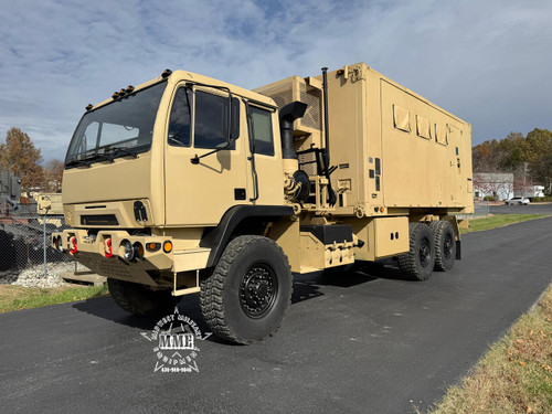 2008 Stewart & Stevenson M1087A1R MTV 5 Ton 6x6 Expandable Van Truck .