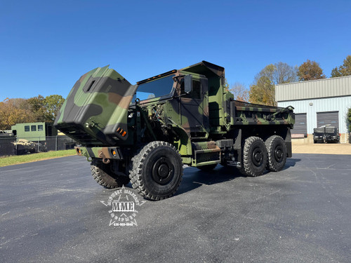 2013 Oshkosh MK29A1 MTVR 7 Ton 6x6 Dump Truck With A/C .
