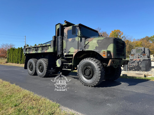2013 Oshkosh MK29A1 MTVR 7 Ton 6x6 Dump Truck With A/C .