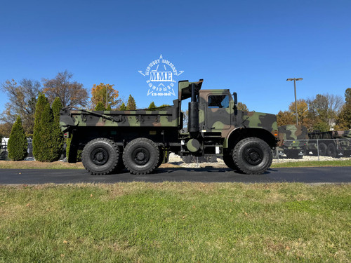 2013 Oshkosh MK29A1 MTVR 7 Ton 6x6 Dump Truck With A/C .