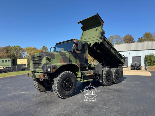 2013 Oshkosh MK29A1 MTVR 7 Ton 6x6 Dump Truck With A/C .