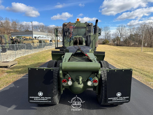 2008 M916A3 Freightliner 6x6 Semi Truck Tractor / 45,000 LB Rear Winch