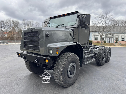 2008 Oshkosh MK25 7 Ton  MTVR 6x6 Cab & Chassis Truck With Winch & A/C