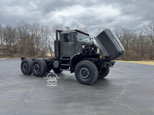 2008 Oshkosh MK25 7 Ton  MTVR 6x6 Cab & Chassis Truck With Winch & A/C