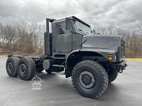 2008 Oshkosh MK25 7 Ton  MTVR 6x6 Cab & Chassis Truck With Winch & A/C