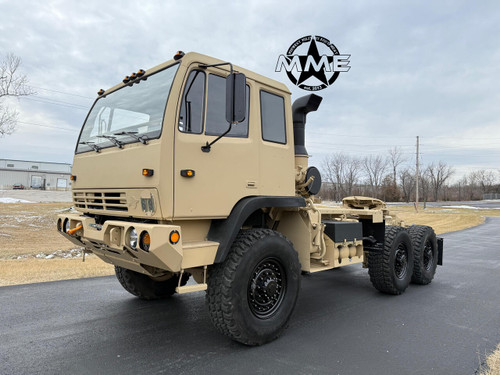 2003 Stewart & Stevenson M1088A1 5 Ton 6x6 Military Tractor Truck Semi W Winch
