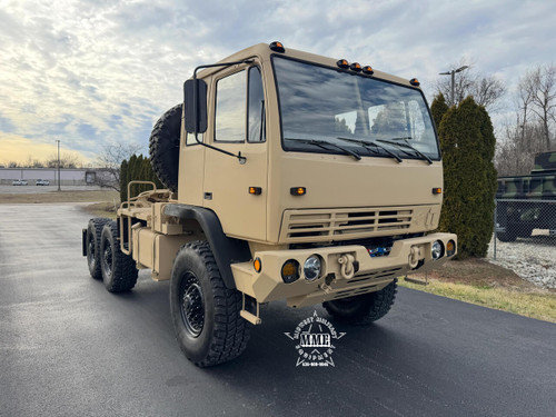 2003 Stewart & Stevenson M1088A1 5 Ton 6x6 Military Tractor Truck Semi W Winch