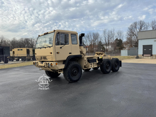 2003 Stewart & Stevenson M1088A1 5 Ton 6x6 Military Tractor Truck Semi W Winch