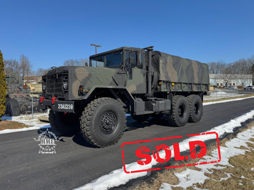 1991 BMY M923A2 5 Ton 6X6 Military Cargo Truck 
