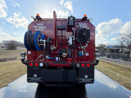 2003 Oshkosh MK23A1 MTVR 7 Ton 6x6 4000 Gallon Water Truck With A/C ( Featured @ConExpo2026)