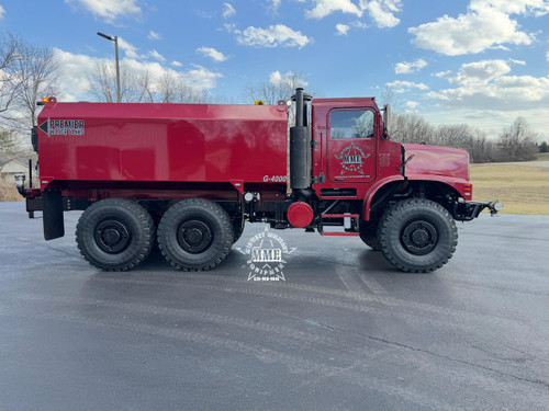2003 Oshkosh MK23A1 MTVR 7 Ton 6x6 4000 Gallon Water Truck With A/C ( Featured @ConExpo2026)