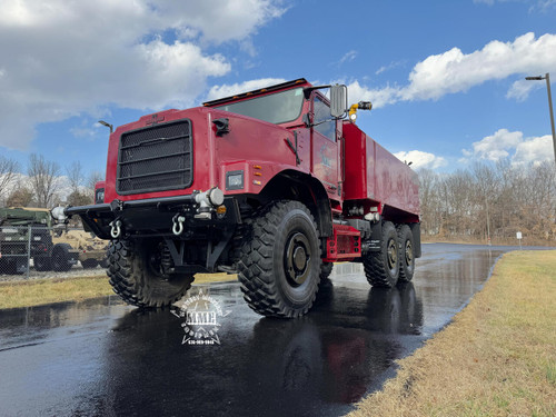 2003 Oshkosh MK23A1 MTVR 7 Ton 6x6 4000 Gallon Water Truck With A/C ( Featured @ConExpo2026)