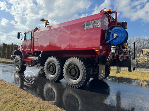 2003 Oshkosh MK23A1 MTVR 7 Ton 6x6 4000 Gallon Water Truck With A/C ( Featured @ConExpo2026)