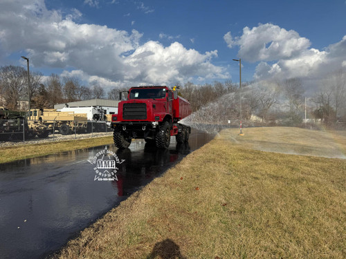 2003 Oshkosh MK23A1 MTVR 7 Ton 6x6 4000 Gallon Water Truck With A/C ( Featured @ConExpo2026)