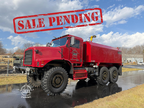 2003 Oshkosh MK23A1 MTVR 7 Ton 6x6 4000 Gallon Water Truck With A/C ( Featured @ConExpo2026)