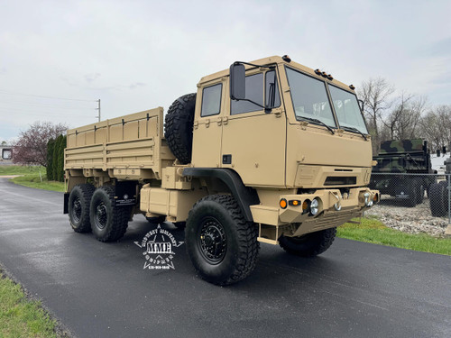 2009 BAE Systems M1093A1R MTV 6x6 5 Ton Cargo Truck W/ Air Conditioning 