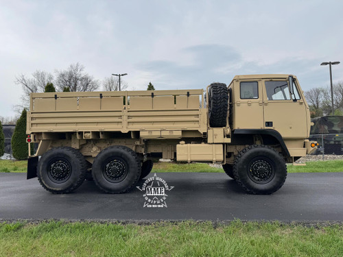 2009 BAE Systems M1093A1R MTV 6x6 5 Ton Cargo Truck W/ Air Conditioning 