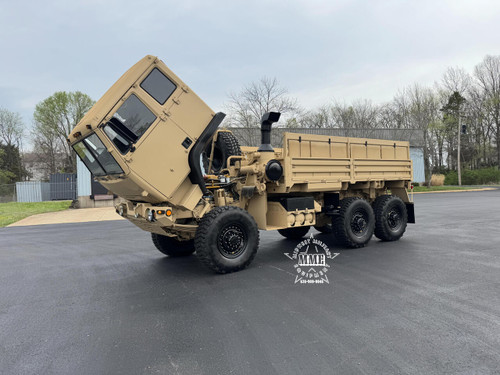 2009 BAE Systems M1093A1R MTV 6x6 5 Ton Cargo Truck W/ Air Conditioning 