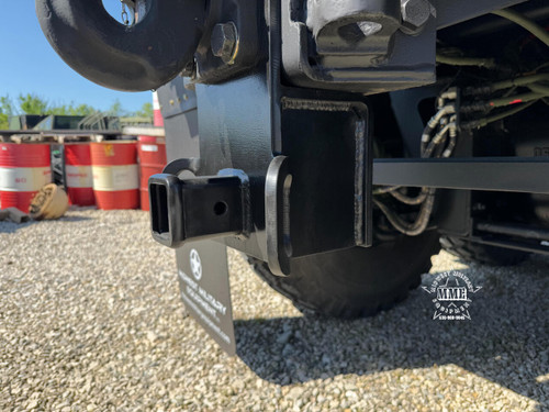 Oshkosh MTVR 7 Ton  2 1/2" Drop Hitch Trailer Receiver[With 2" spacer sleeve]