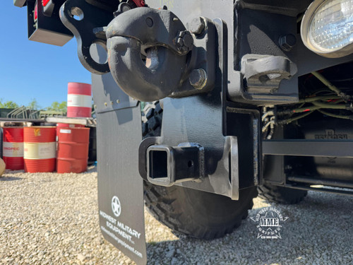 Oshkosh MTVR 7 Ton  2 1/2" Drop Hitch Trailer Receiver[With 2" spacer sleeve]