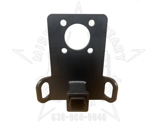 Oshkosh MTVR 7 Ton  2 1/2" Drop Hitch Trailer Receiver[With 2" spacer sleeve]
