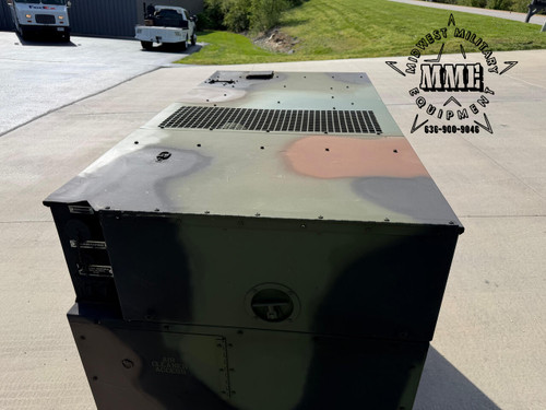 15 KW MEP-804B DIESEL MILITARY TACTICAL QUIET GENERATOR (1,038 Hours)