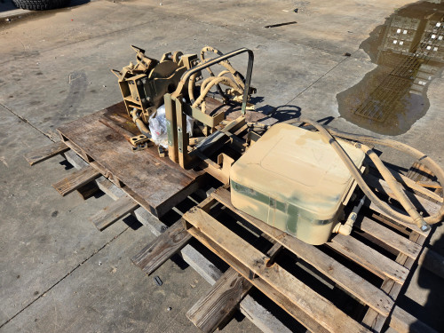 Used Take Off Factory Hydraulic Winch Kit From MTV/FMTV