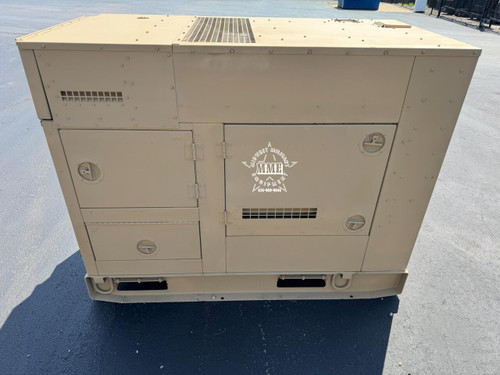 15 KW MEP-804A DIESEL MILITARY TACTICAL QUIET GENERATOR (310 Hours)