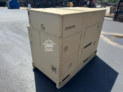 15 KW MEP-804A DIESEL MILITARY TACTICAL QUIET GENERATOR (310 Hours)
