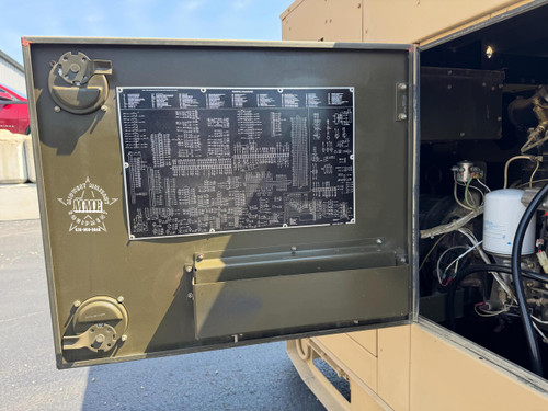 15 KW MEP-804A DIESEL MILITARY TACTICAL QUIET GENERATOR (310 Hours)