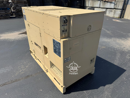 15 KW MEP-804A DIESEL MILITARY TACTICAL QUIET GENERATOR (310 Hours)