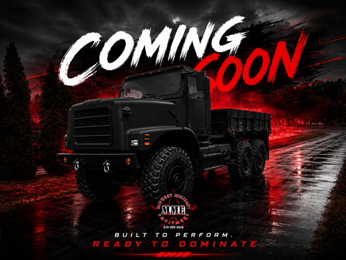 2012 Oshkosh MK23 MTVR 7 Ton 6x6 Cargo Truck With A/C