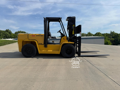 Hyster H155XL Diesel Pneumatic Tire Forklift  Prior Military