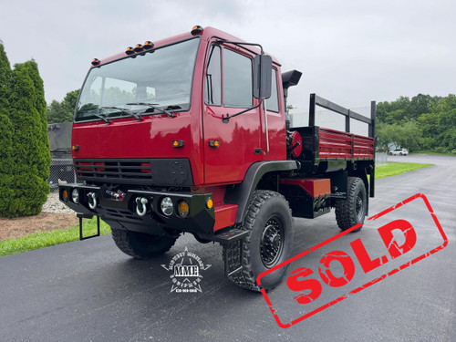 2001 Stewart & Stevenson M1078A1 LMTV 4X4 High Water Rescue Truck