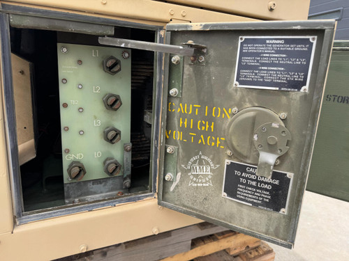 2009 Rebuild FERMONT MEP-802A 5 KW Military Diesel Generator 60 Hz