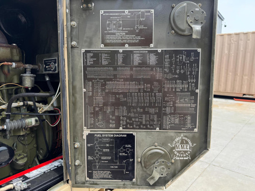 2009 Rebuild FERMONT MEP-802A 5 KW Military Diesel Generator 60 Hz