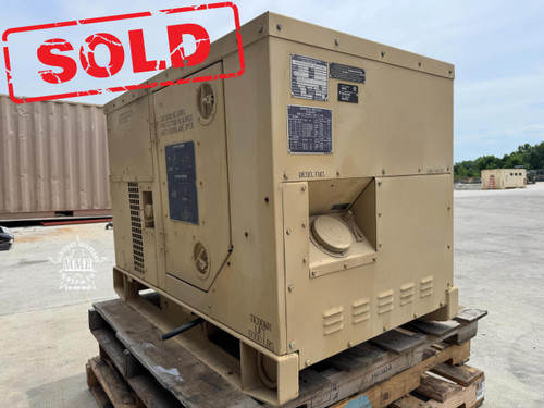 2009 Rebuild FERMONT MEP-802A 5 KW Military Diesel Generator 60 Hz