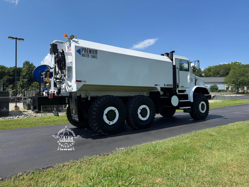 2010 Oshkosh MK23A1 MTVR 7 Ton 6x6 4000 Gallon Water Truck With A/C 