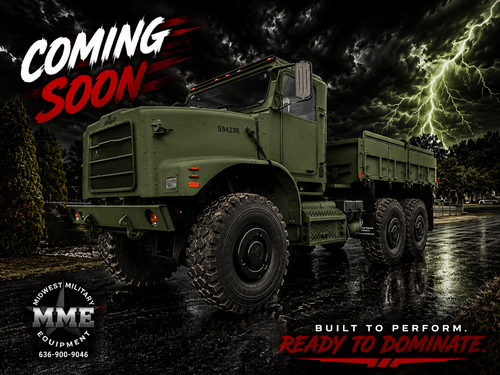 2015 Rebuild Oshkosh MK23 7 Ton MTVR 6x6 Cargo Truck With A/C