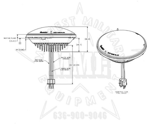 LED Projector Headlights With Heated Lens(Pair)