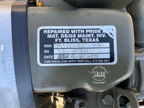 Allis-Chalmers 3500-A Remanufactured Turbo Diesel Engine