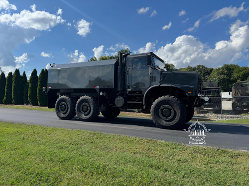 2011 Oshkosh MK23A1 MTVR 7 Ton 6x6 4000 Gallon Water Truck With A/C 