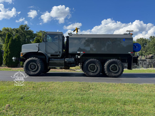 2011 Oshkosh MK23A1 MTVR 7 Ton 6x6 4000 Gallon Water Truck With A/C 