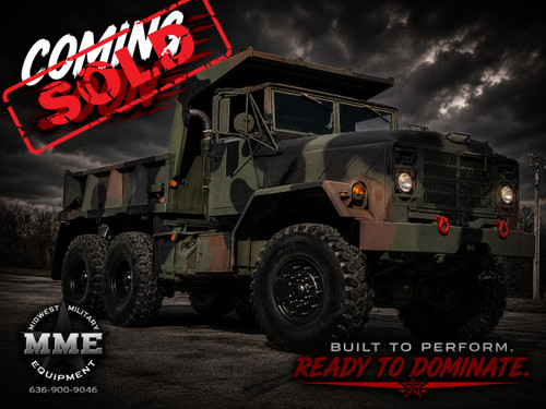 1991 AM General M929A2 5 Ton Military 6x6 Dump Truck