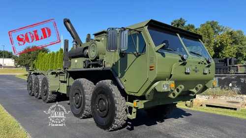 2010 Oshkosh MKR18 LVSR Hook Lift 10x10 Truck