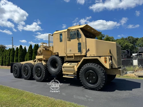 2013 Oshkosh M1070 8x8 HET Military Heavy Haul Truck Tractor 